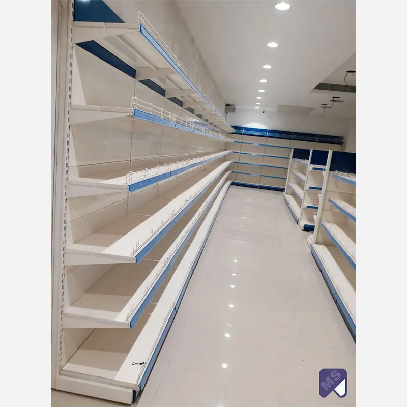 Supermarket Wall Side Racks In Jewar